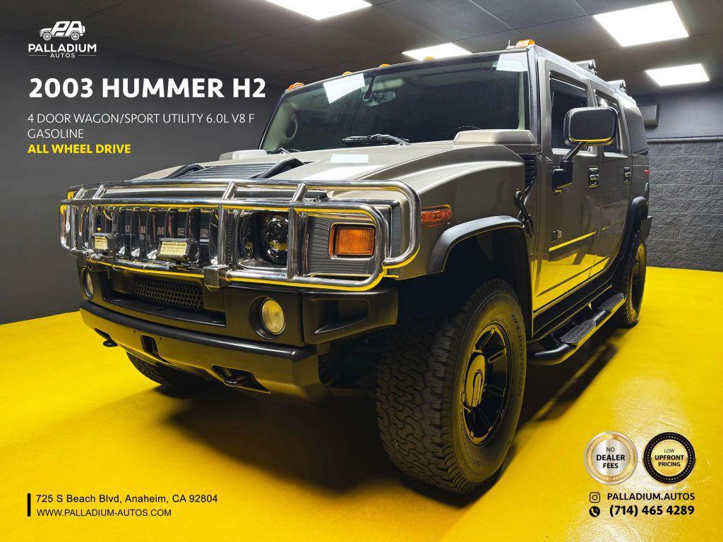 used 2003 Hummer H2 car, priced at $14,250