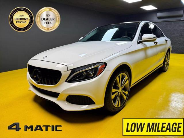 used 2015 Mercedes-Benz C-Class car, priced at $14,999