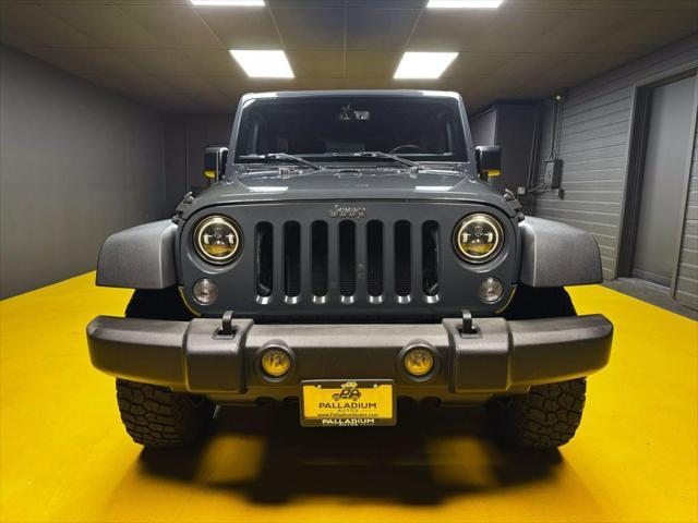 used 2016 Jeep Wrangler Unlimited car, priced at $22,450