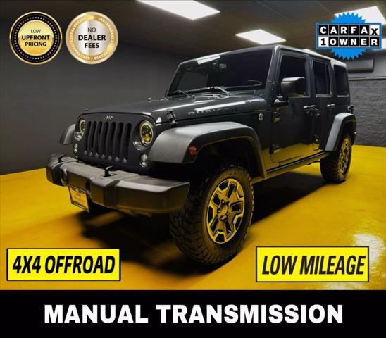 used 2016 Jeep Wrangler Unlimited car, priced at $22,450