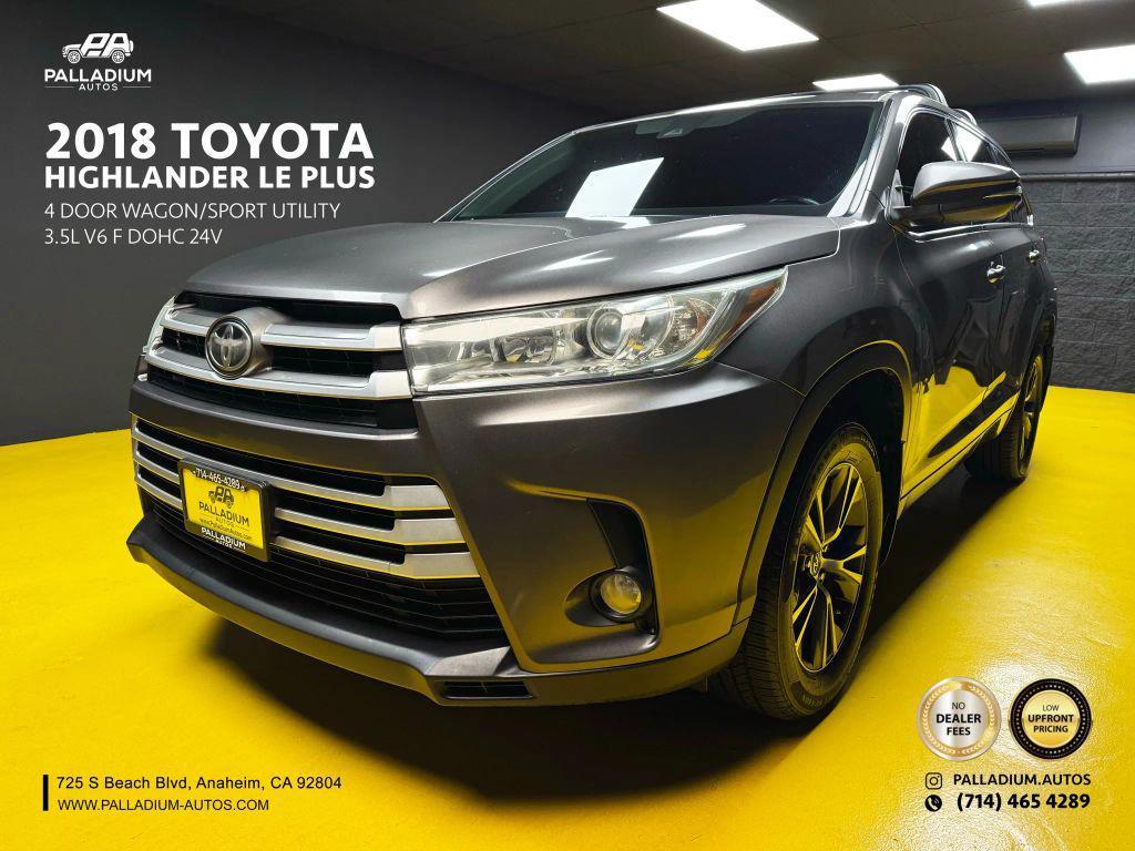 used 2018 Toyota Highlander car, priced at $19,997
