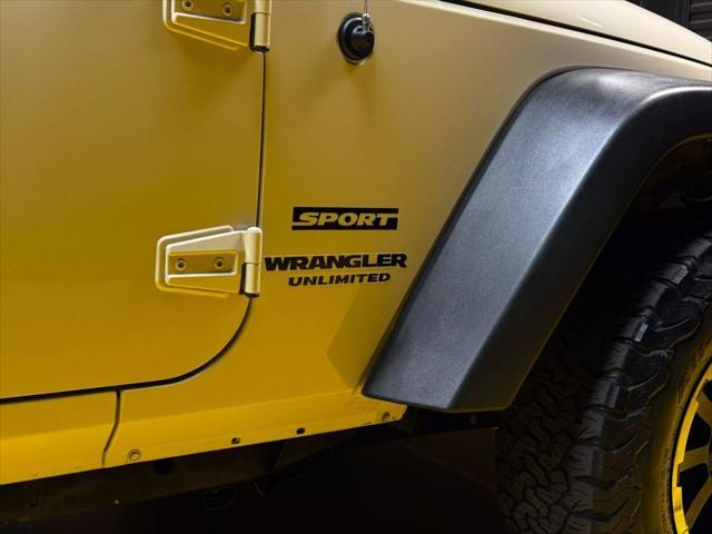 used 2011 Jeep Wrangler Unlimited car, priced at $14,999