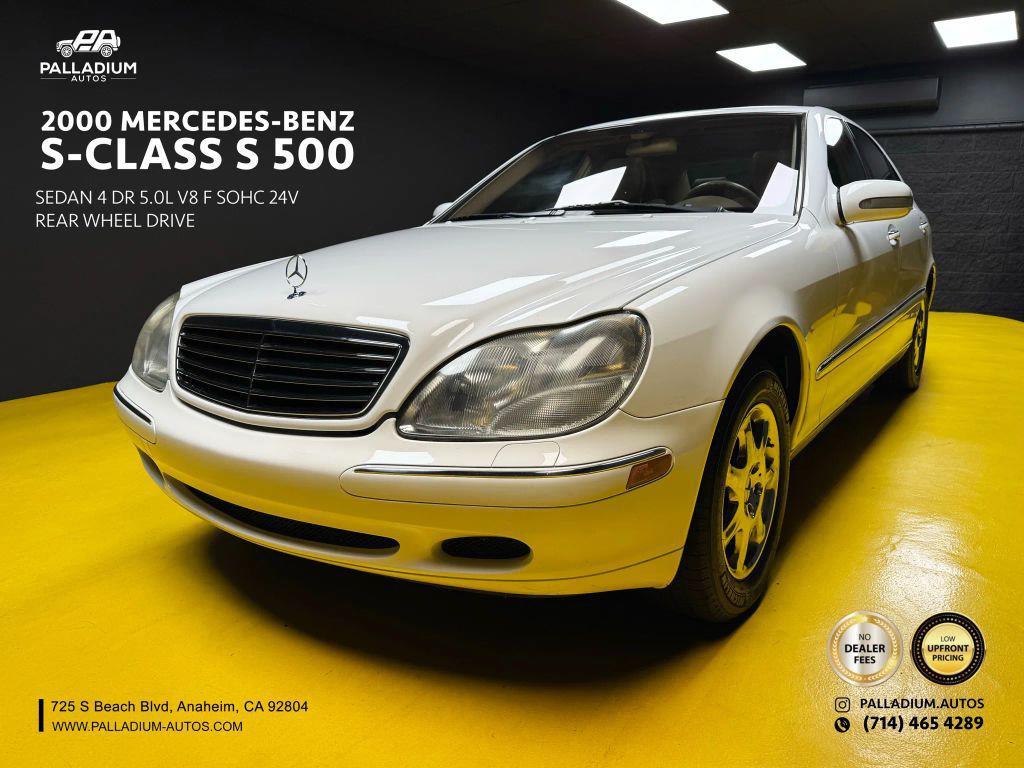 used 2000 Mercedes-Benz S-Class car, priced at $7,997