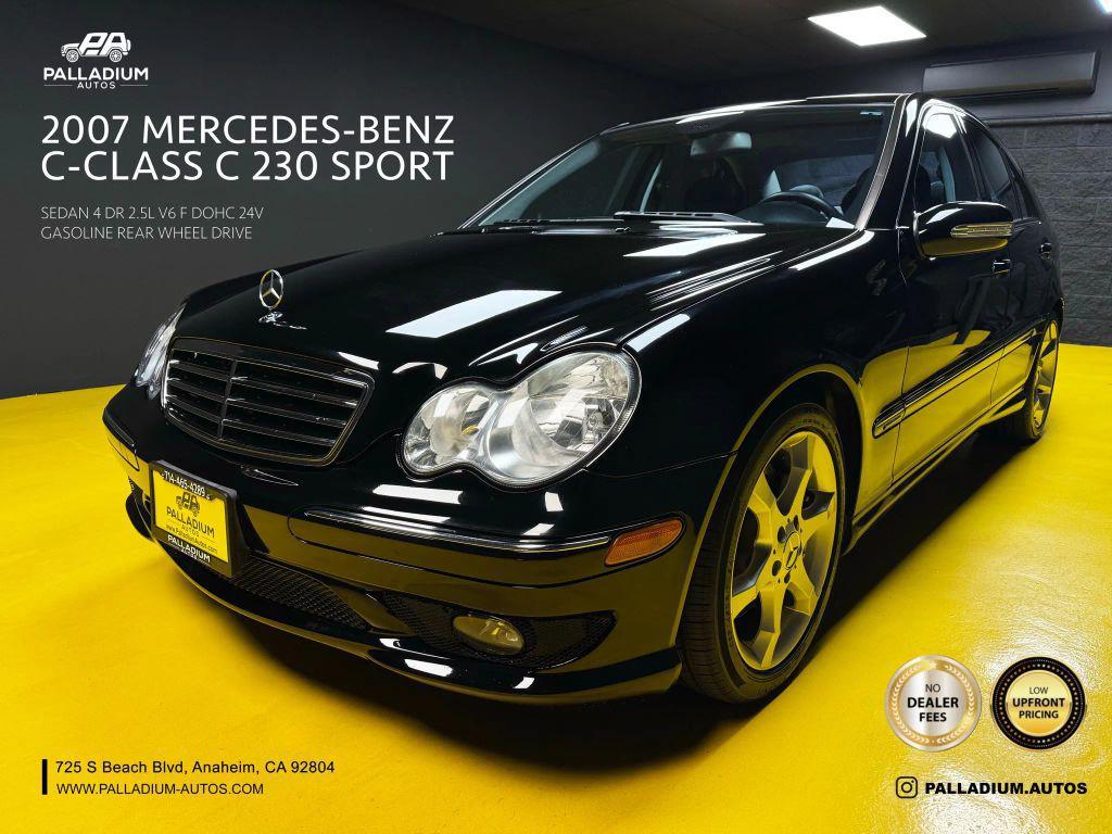 used 2007 Mercedes-Benz C-Class car, priced at $7,997