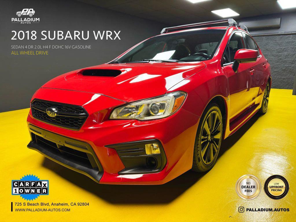used 2018 Subaru WRX car, priced at $15,850