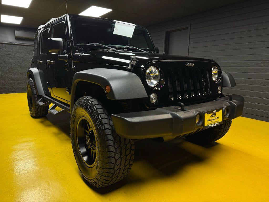 used 2018 Jeep Wrangler JK Unlimited car, priced at $19,997