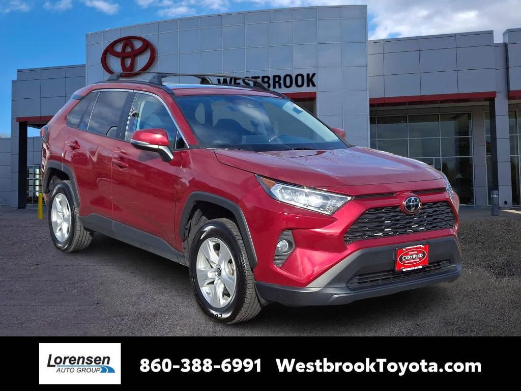 used 2021 Toyota RAV4 car, priced at $29,779