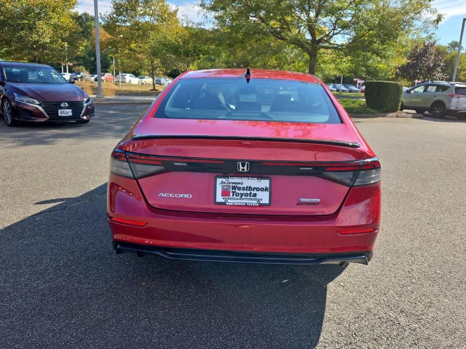 used 2023 Honda Accord Hybrid car, priced at $28,995