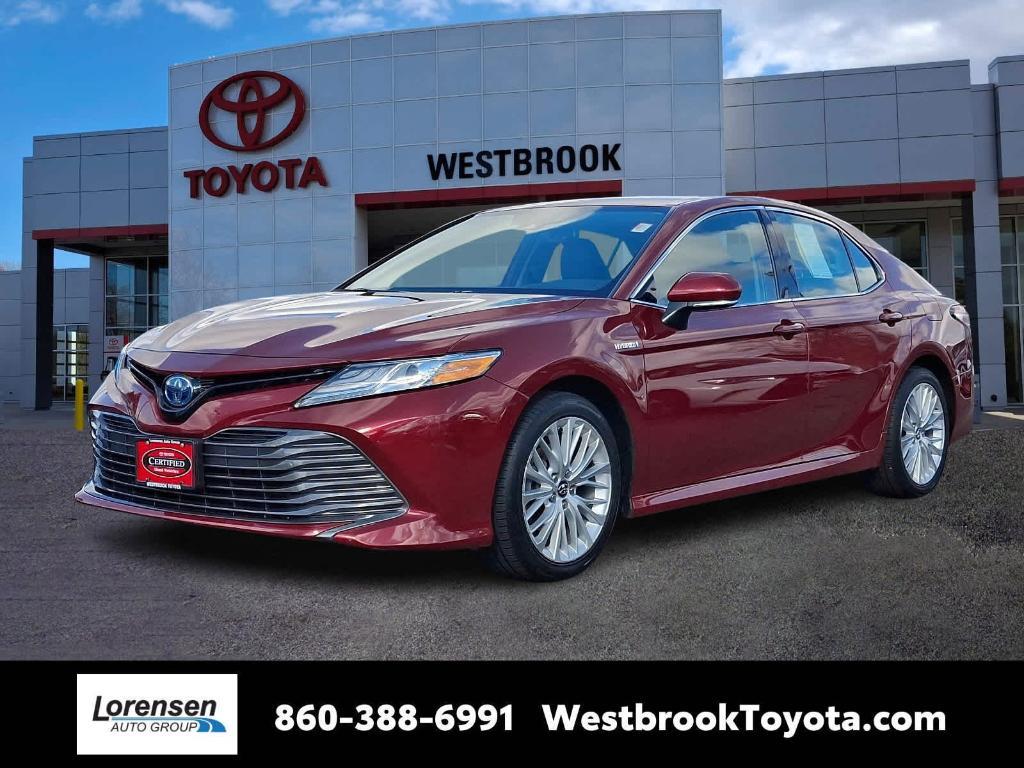 used 2019 Toyota Camry Hybrid car, priced at $21,995