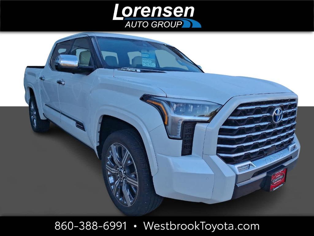 used 2022 Toyota Tundra Hybrid car, priced at $56,995