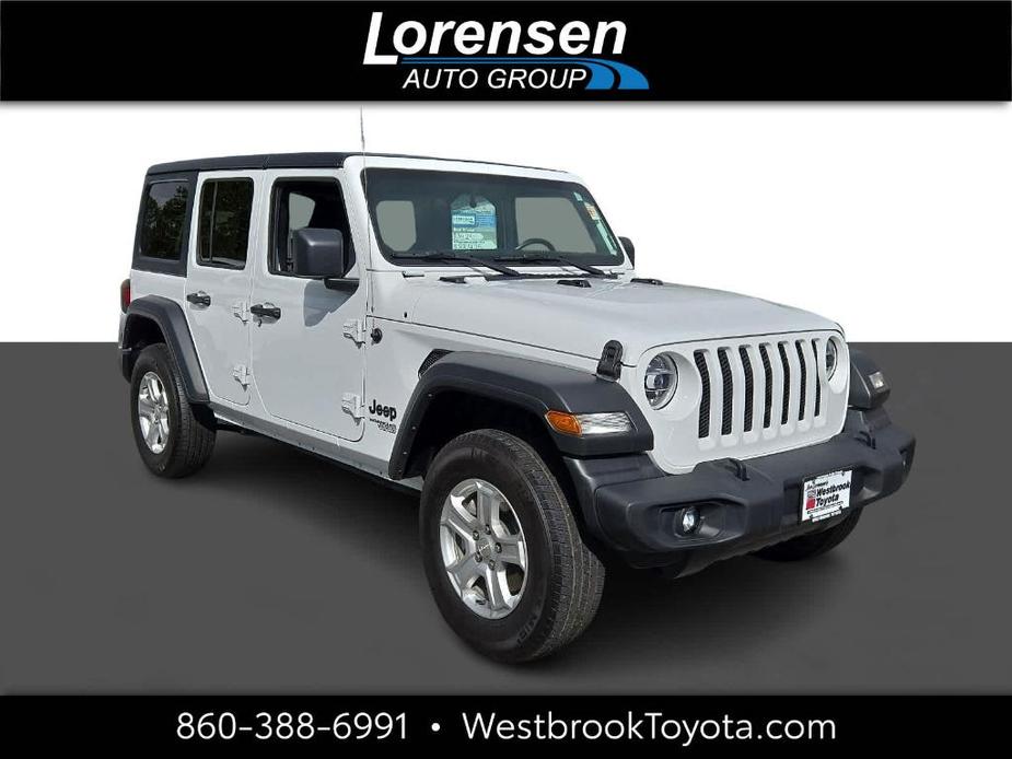 used 2021 Jeep Wrangler Unlimited car, priced at $31,477