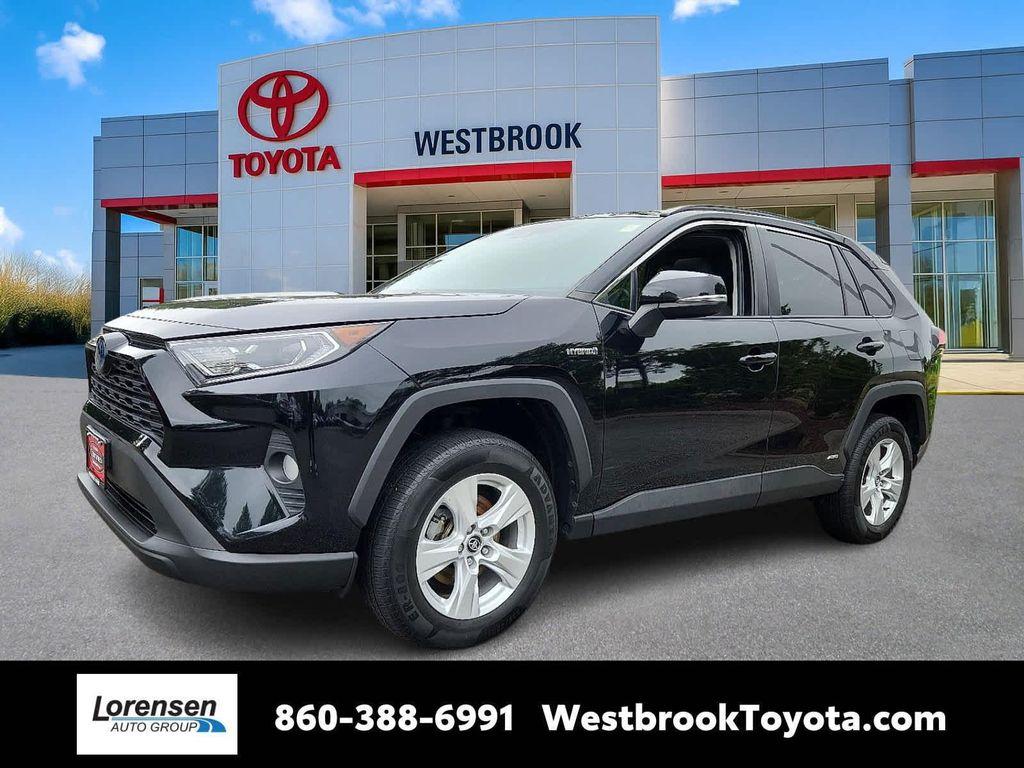 used 2021 Toyota RAV4 Hybrid car, priced at $29,241