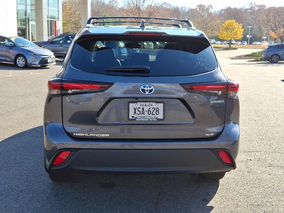 used 2024 Toyota Highlander Hybrid car, priced at $48,995