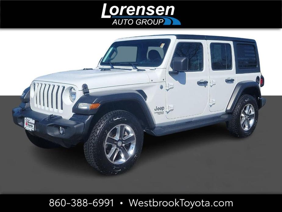used 2021 Jeep Wrangler Unlimited car, priced at $31,967