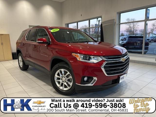 used 2018 Chevrolet Traverse car, priced at $17,999