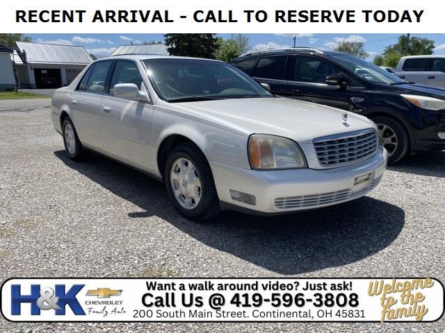 used 2002 Cadillac DeVille car, priced at $6,495