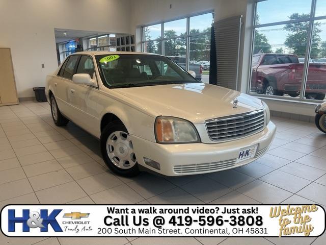 used 2002 Cadillac DeVille car, priced at $6,495