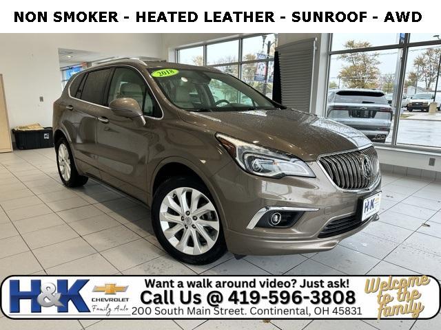 used 2018 Buick Envision car, priced at $17,460