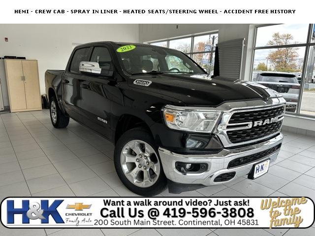 used 2022 Ram 1500 car, priced at $33,897