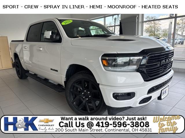 used 2021 Ram 1500 car, priced at $32,940