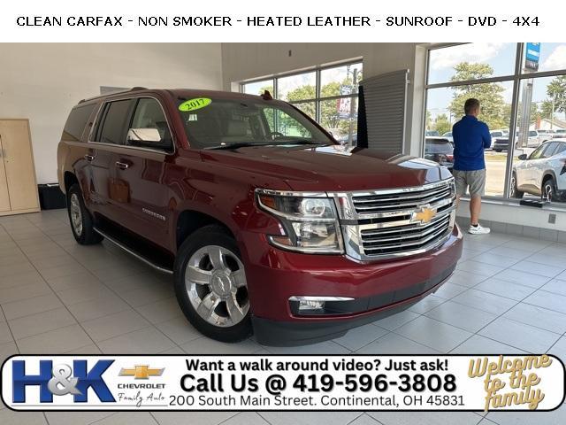 used 2017 Chevrolet Suburban car, priced at $22,637