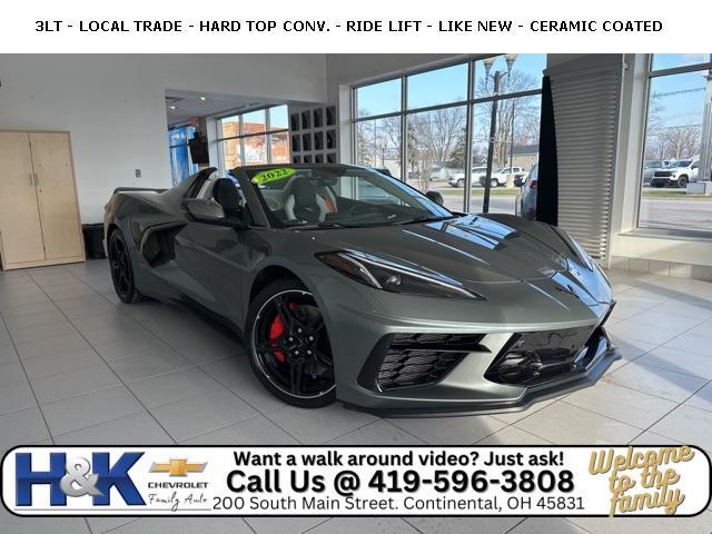 used 2022 Chevrolet Corvette car, priced at $77,777