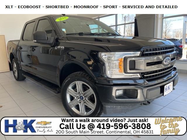 used 2018 Ford F-150 car, priced at $21,316