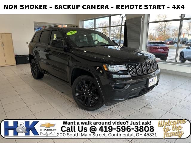 used 2018 Jeep Grand Cherokee car, priced at $17,734