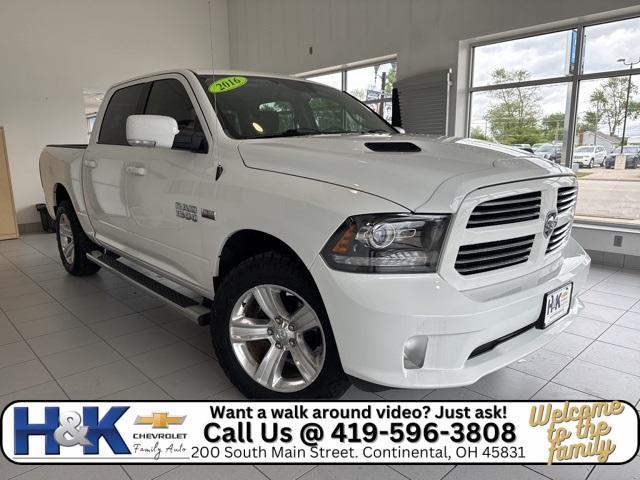 used 2016 Ram 1500 car, priced at $21,995