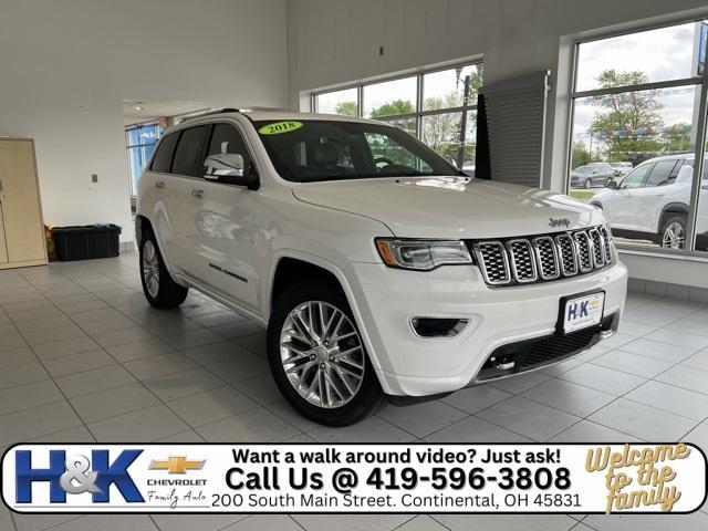 used 2018 Jeep Grand Cherokee car, priced at $20,982