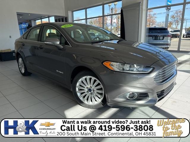 used 2014 Ford Fusion Hybrid car, priced at $4,999