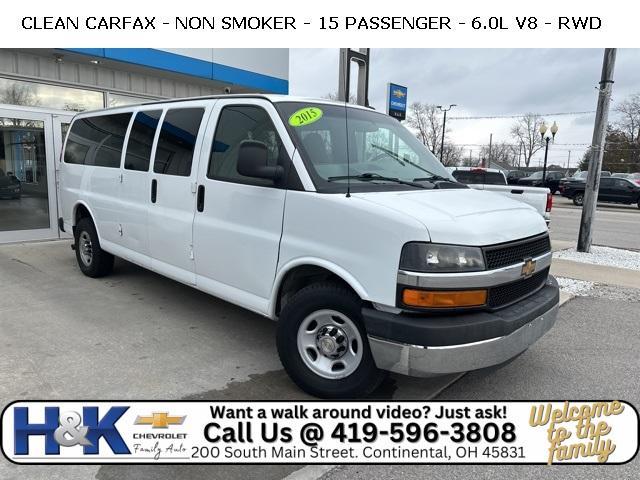 used 2015 Chevrolet Express 3500 car, priced at $23,995