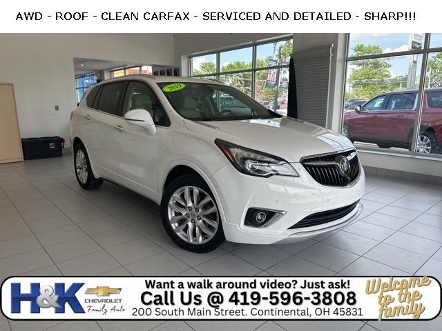 used 2019 Buick Envision car, priced at $21,317