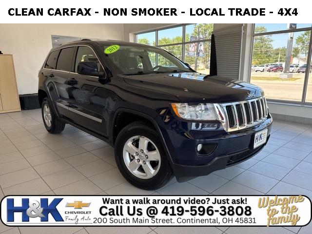 used 2012 Jeep Grand Cherokee car, priced at $7,320