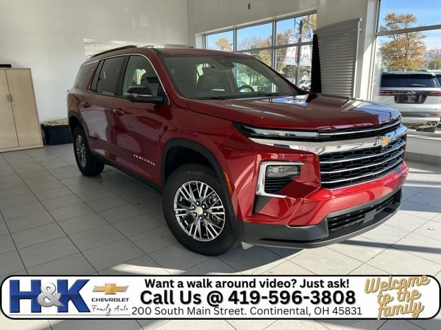 new 2026 Chevrolet Traverse car, priced at $41,937