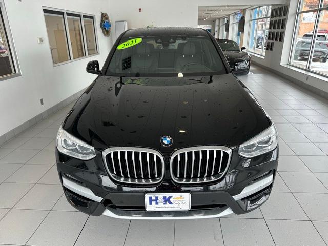 used 2021 BMW X3 car, priced at $30,182