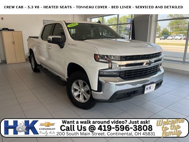 used 2020 Chevrolet Silverado 1500 car, priced at $28,412