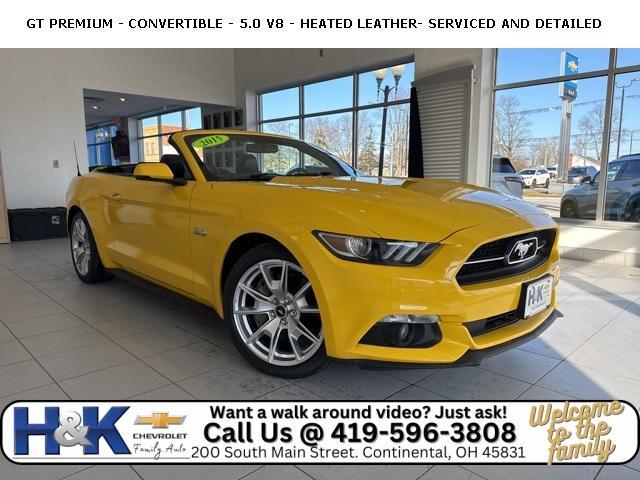 used 2015 Ford Mustang car, priced at $25,412