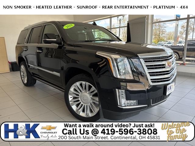 used 2018 Cadillac Escalade car, priced at $30,245