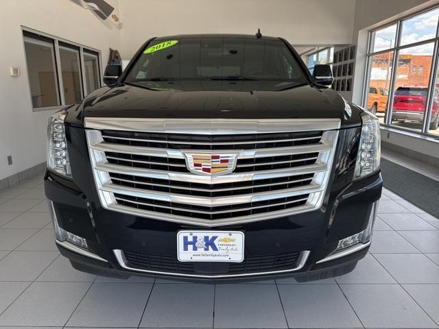 used 2018 Cadillac Escalade car, priced at $30,245