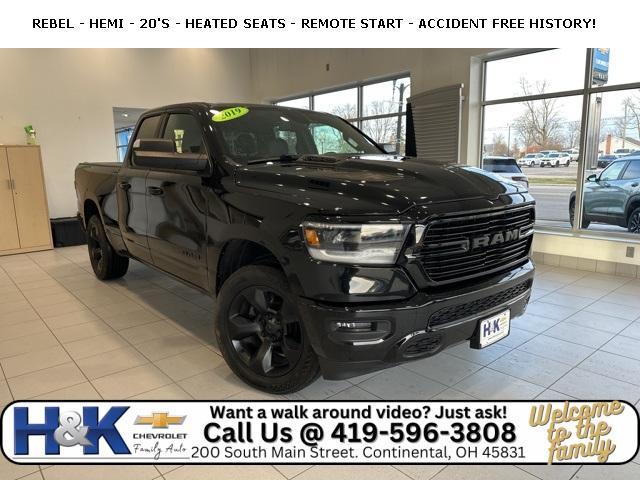 used 2019 Ram 1500 car, priced at $33,599