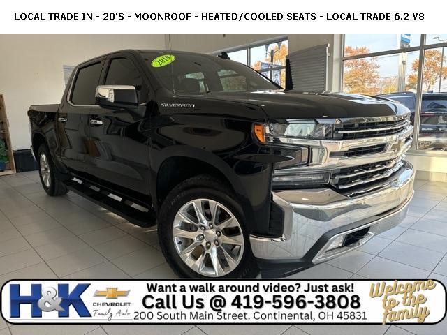 used 2019 Chevrolet Silverado 1500 car, priced at $36,452