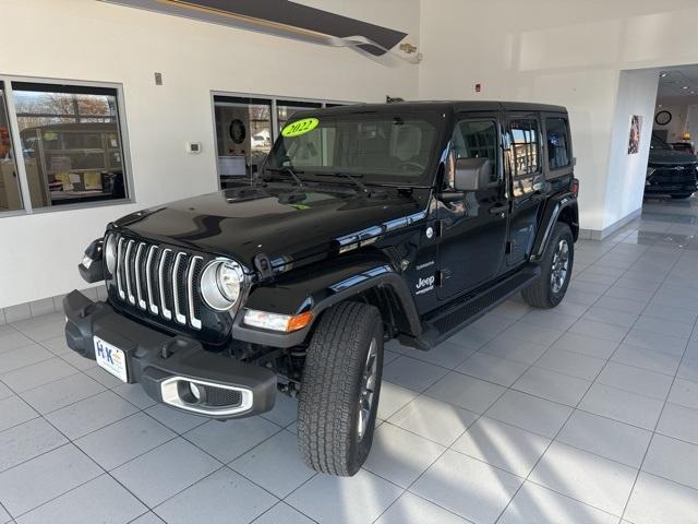 used 2022 Jeep Wrangler Unlimited car, priced at $35,729