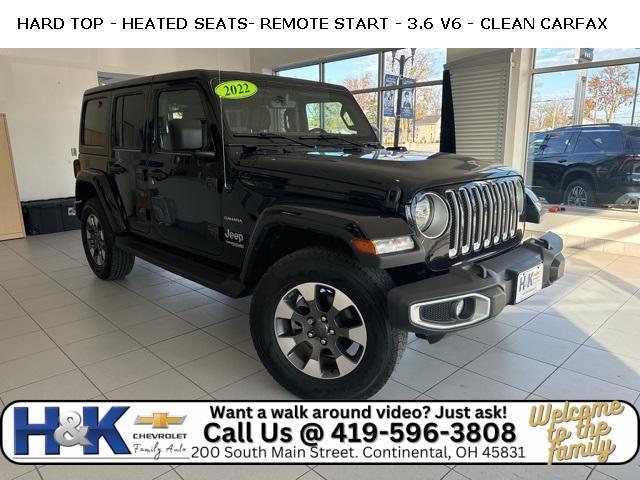 used 2022 Jeep Wrangler Unlimited car, priced at $35,729