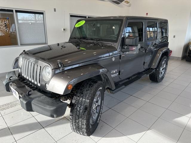 used 2017 Jeep Wrangler Unlimited car, priced at $18,995