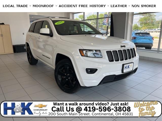used 2015 Jeep Grand Cherokee car, priced at $8,444
