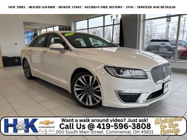 used 2017 Lincoln MKZ car, priced at $17,997