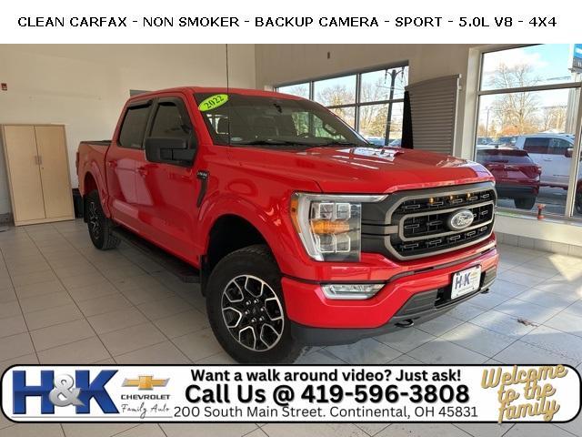 used 2022 Ford F-150 car, priced at $33,499