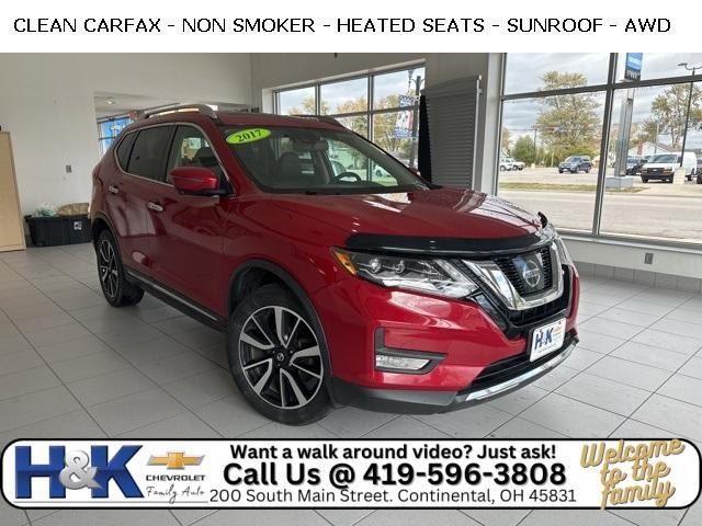 used 2017 Nissan Rogue car, priced at $15,675