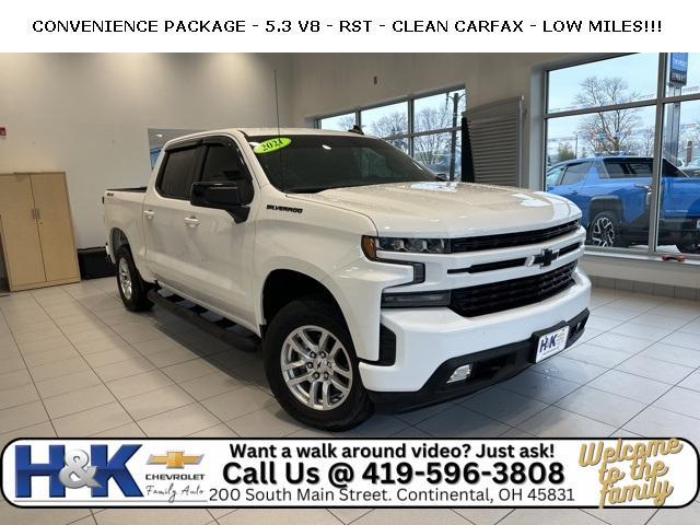 used 2021 Chevrolet Silverado 1500 car, priced at $38,999